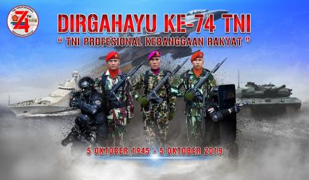 DIRGAHAYU TNI 74 